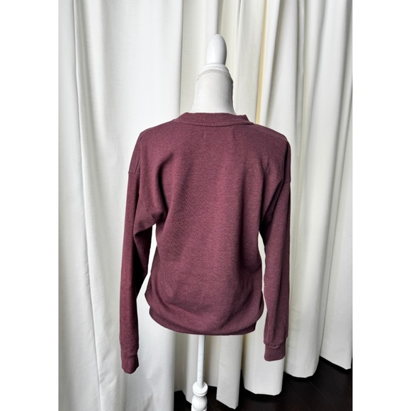 SPRWMN Heart Sweatshirt in Pinot, Size Small, NWT - Picture 7 of 13